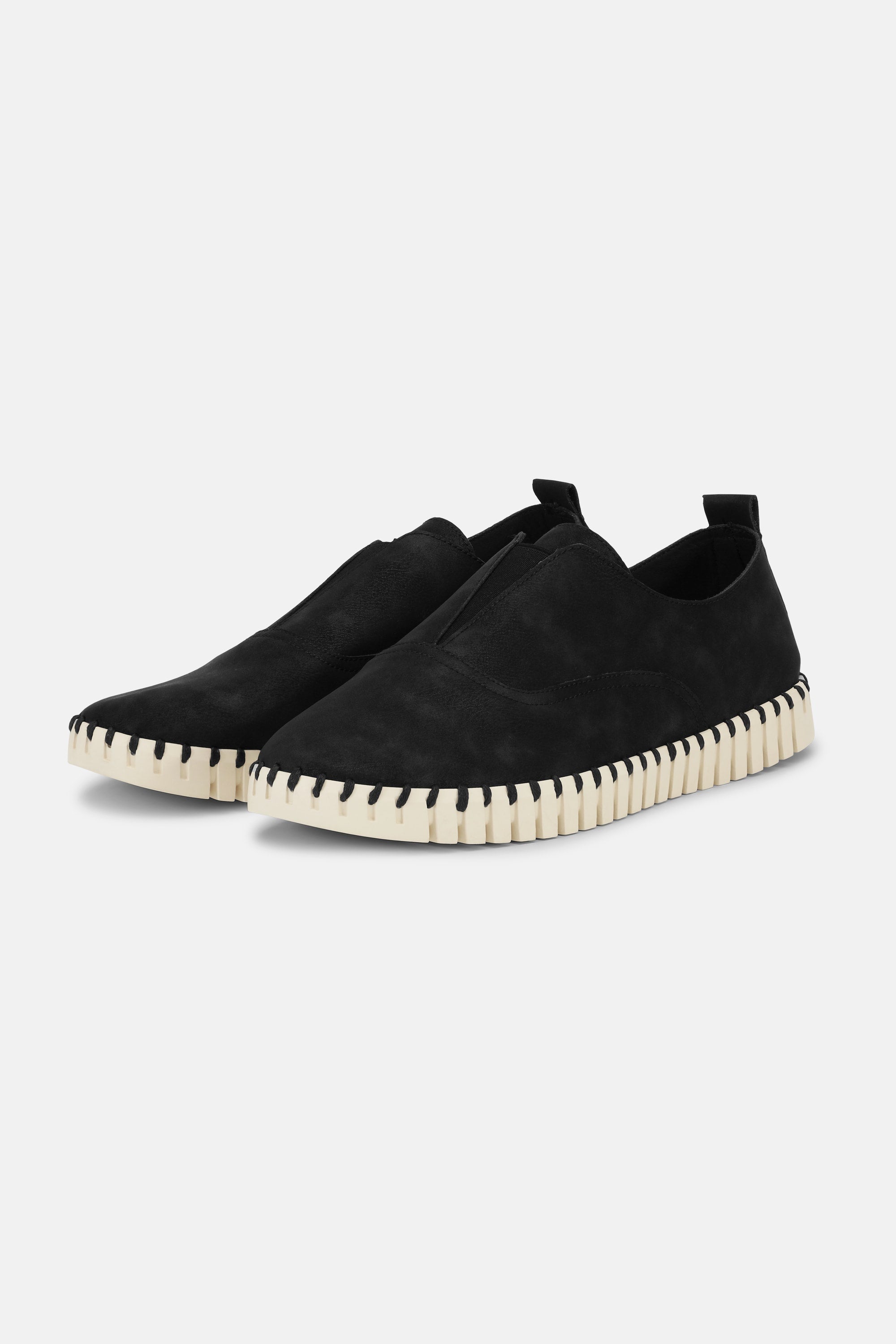 Komfortable Herresko - Black Pearled Ivory